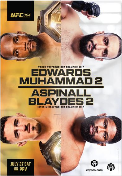 دانلود  رویداد یو اف سی   304:  UFC 304: Edwards vs. Muhammad 2