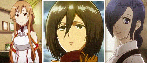 شخصیت های مکمل زن انیمه