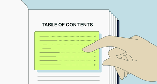 Table of Contents در سئو