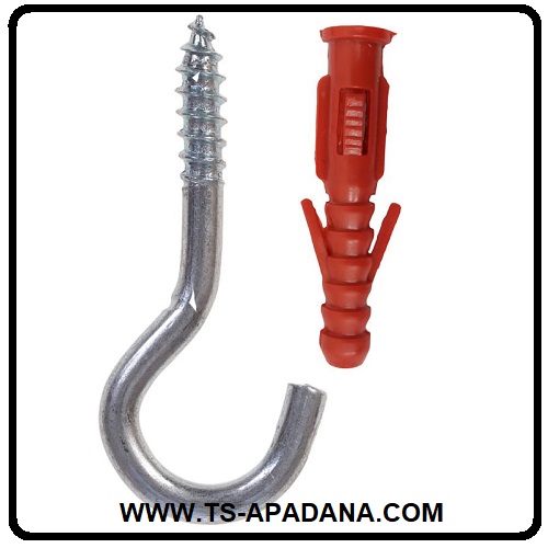 قلاب پیچ خودکار با رولپلاک، قلاب خودکار پیچی، پیچ خودکار قلاب دار، پیچ قلاب رولپلاکی