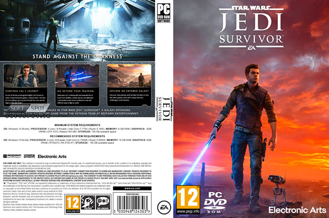 STAR WARS Jedi Survivor Cover