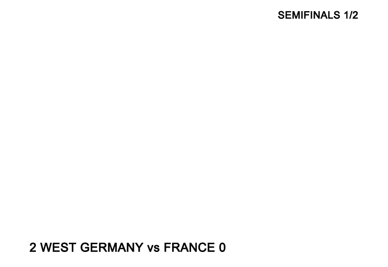 Semifinals 1/2