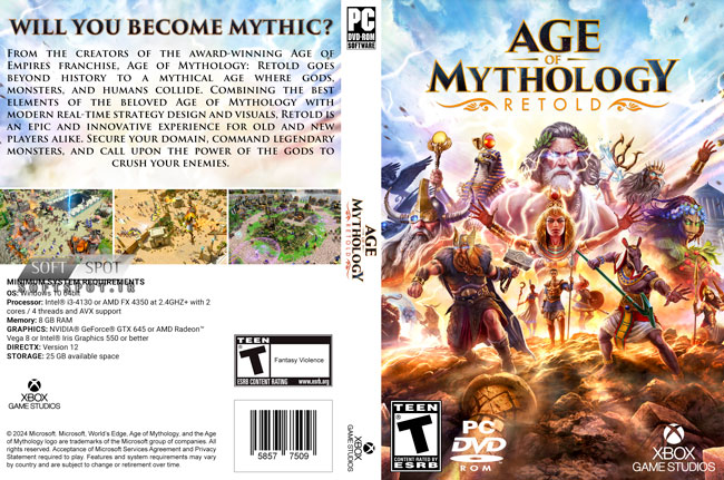 Age of Mythology Retold Cover