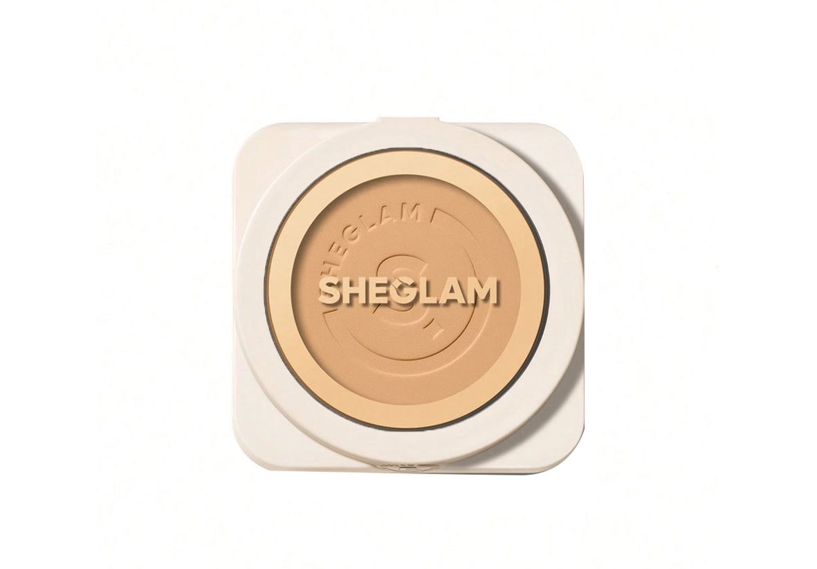 پنکیک کرم پودری رنگ نود شیگلم sheglam Powder Foundation Nude 