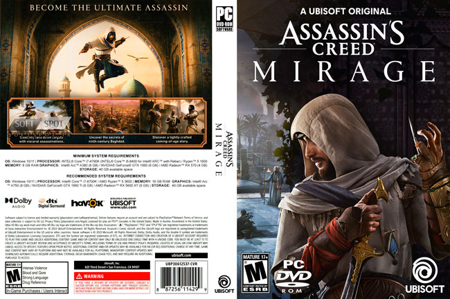 Assassins Creed Mirage Cover