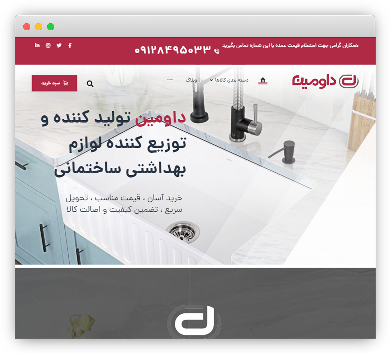 فروشگاه اینترنتی داومین