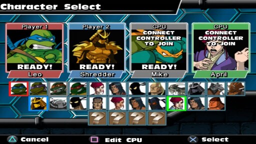 بازی tmnt: mutant melee