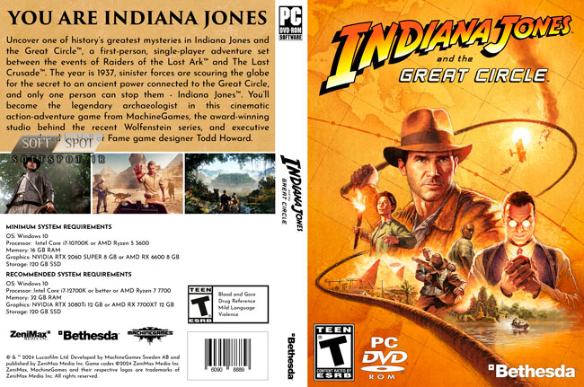 Indiana Jones and the Great Circle Cover